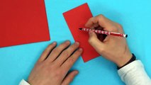 How To Make A 3D Heart Flower Card | Diy Origami Heart Shaped Card For Valentines Day For Girlfriend