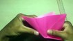 How To Make 6 Petal Hand Cut Paper Flowers | Origami Flower Easy Paper Tutorial |  Selber Machen