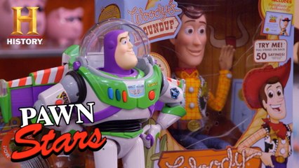Pawn Stars: To Infinity and Beyond! HUGE $$$ for “Toy Story” Collection