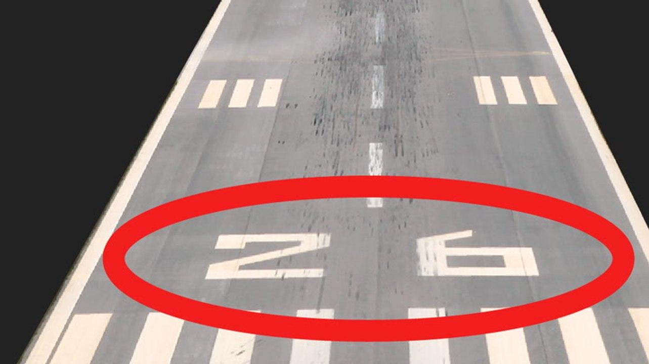 Why every airport runway has 2 numbers on it