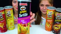 Asmr Real Chips Vs Unknown Food Challenge (Tik Tok Jelly, Eyeballs, Gummy Candy)