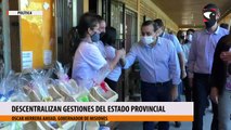 Descentralizan gestiones del Estado provincial