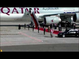 أمير قطر الشيخ تميم بن حمد آل ثاني يصل إلى العلا في السعودية للمشاركة في القمة الخليجية
