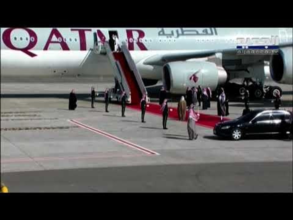 أمير قطر الشيخ تميم بن حمد آل ثاني يصل إلى العلا في السعودية للمشاركة في القمة الخليجية