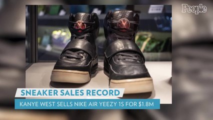 Kanye West Nike Air Sells for Record-Breaking $1.8 Million