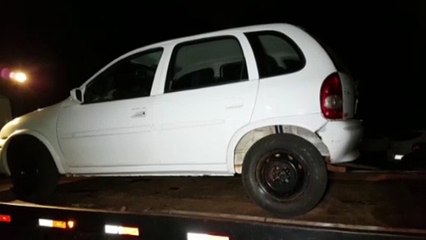Polícia Militar recupera Corsa com registro de furto; Menor é apreendido com chave 'micha'