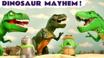 Funny Funlings Dinosaur Toys Mayhem with Thomas and Friends in these Family Friendly Full Episode English Toy Story Videos for Kids from Kid Friendly Family Channel Toy Trains 4U