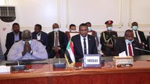 Sudan Egemenlik Konseyi Başkan Yardımcısı Daklu, Çad'da