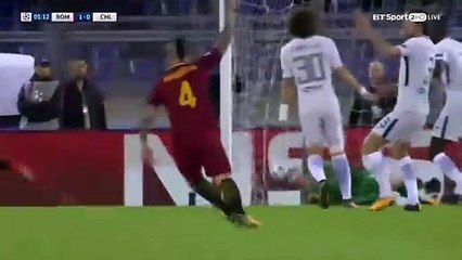 Roma Chelsea'yi dağıttı: 3-0