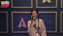 Chloé Zhao on Winning Best Director For 'Nomadland' | Oscars 2021