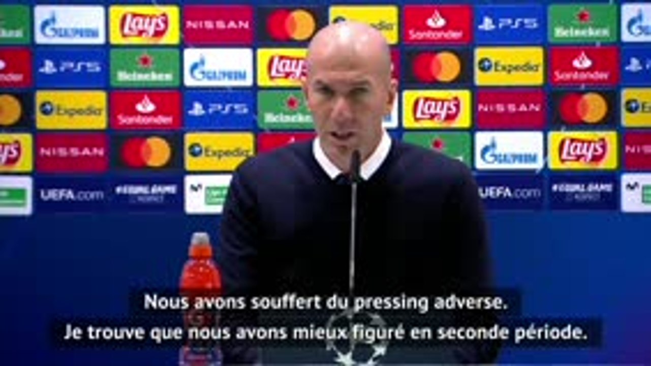 Demies - Zidane : "Un résultat logique"