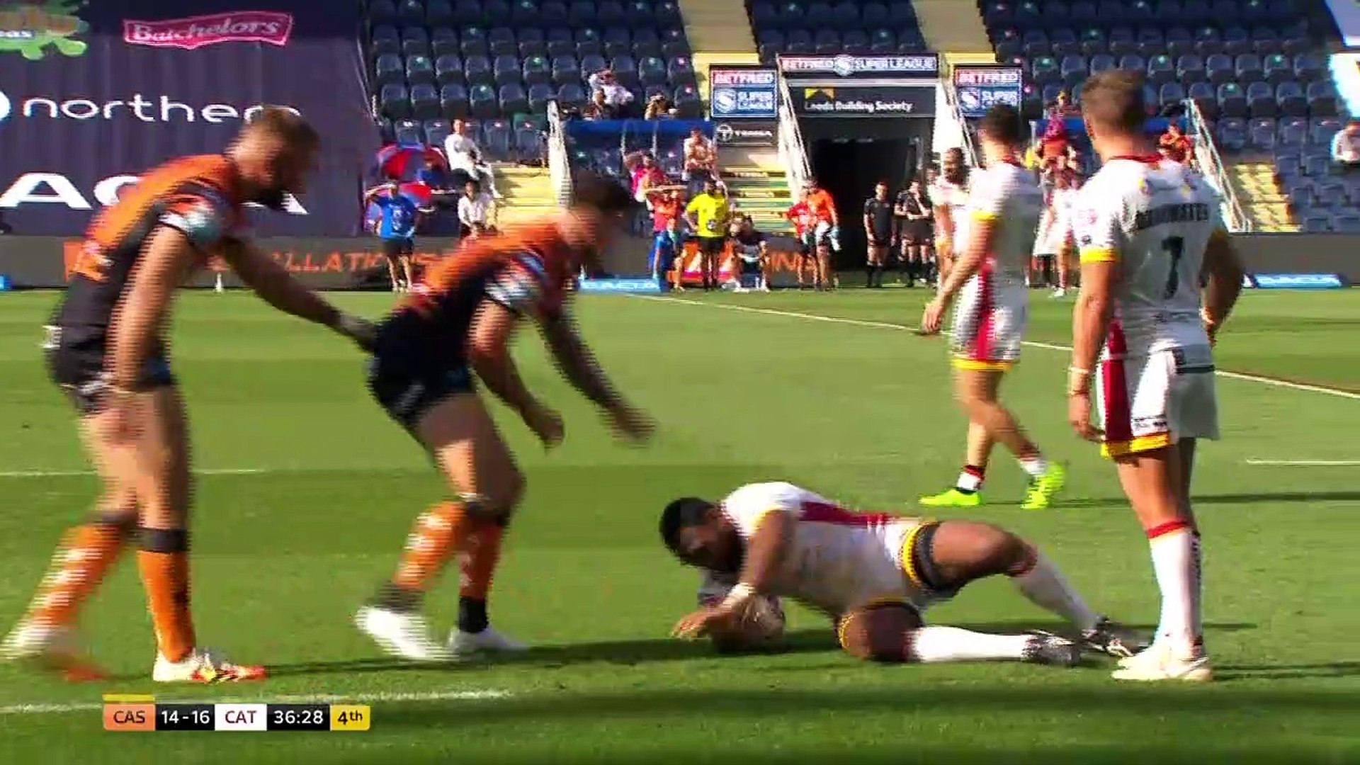 Rugby Xiii Replay Super League Castleford Dragons Catalans Video Dailymotion