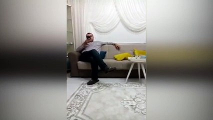 Çaydanlık şakası yapayım derken ortalığı birbirine kattı