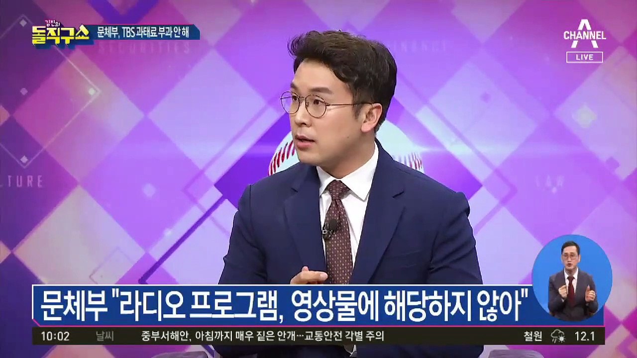 김어준, TBS ‘구두계약’…문체부 “과태료 대상 아니야”