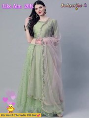 Latest Trend of Net Lehenga Designs - Party wear net lehenga Design _Shorts _short(720P_HD)_1