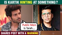 Kartik Aaryan's Post Goes Viral After He Warns Fans To Not Do This Stunt In Public | Gives Reminder