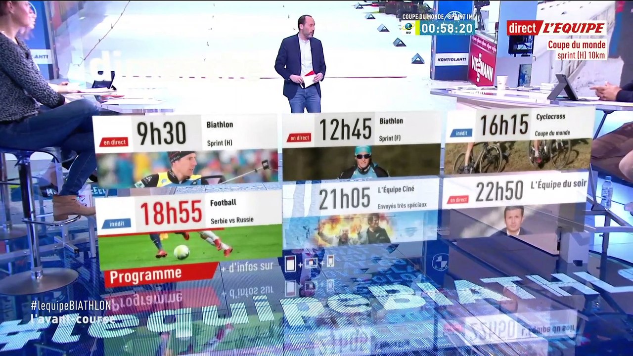 Biathlon - Replay : Sprint hommes de Kontiolahti - avant-course