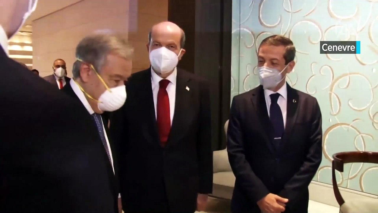 5+1 gayriresmi Kıbrıs konferansı Guterres-Tatar ikili görüşmesiyle başladı