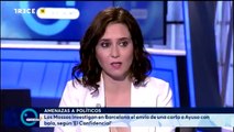 Ayuso, destinataria de una carta con balas, sopapea a Pablo Iglesias: 