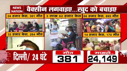 India reports 3.62 Lakhs new Covid 19 cases, 3200 deaths in one day
