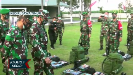 Ratusan Personil TNI Diberangkatkan Ke Intan Jaya Papua