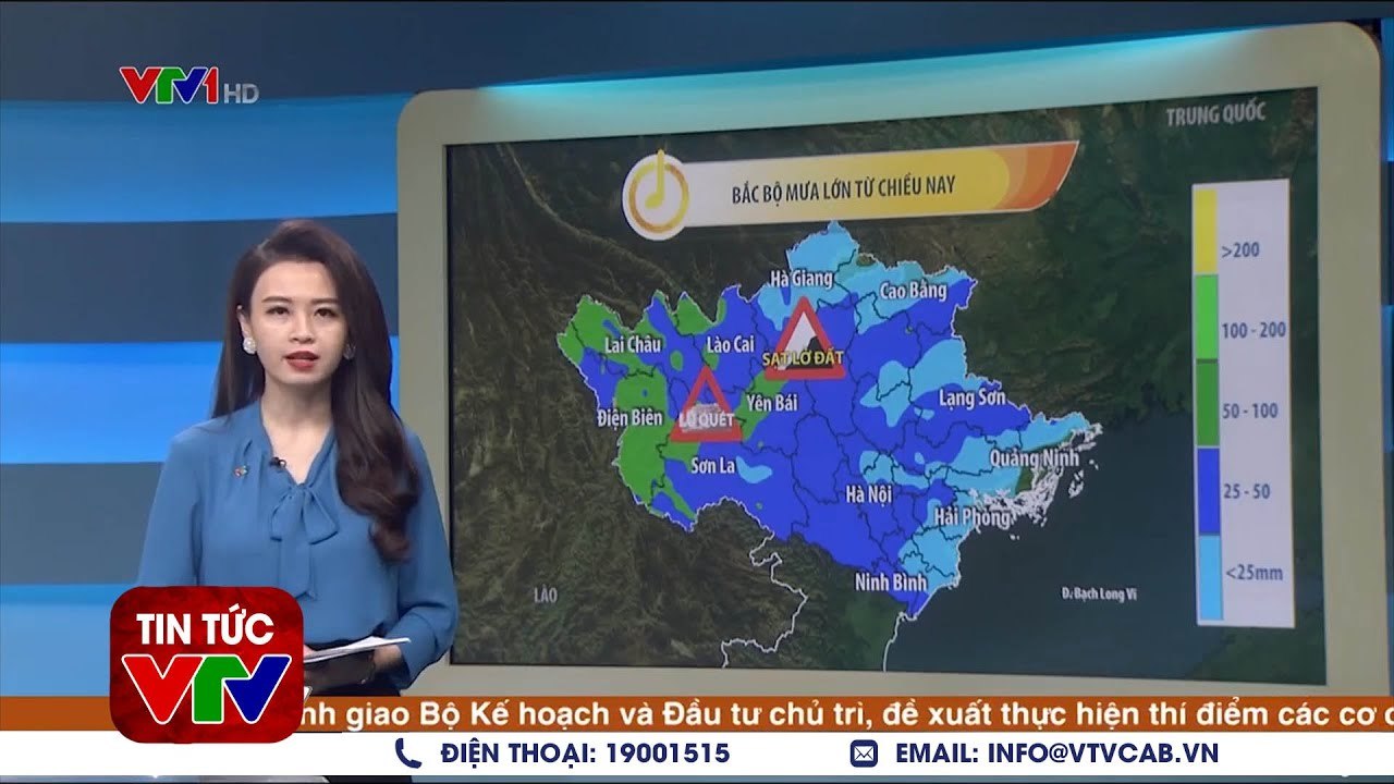 Bắc Bộ Mưa Lớn Từ Chiều Nay - Dự Báo Thời Tiết Mới Nhất Hôm Nay 28/4
