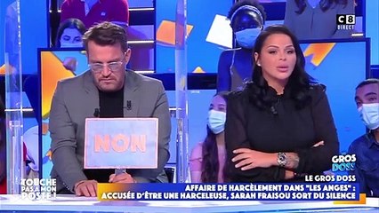 Accusée de harcèlement dans "Les Anges", Sarah Fraisou fond en en larmes en direct dans TPMP: "Je vais m'ouvrir les veines"