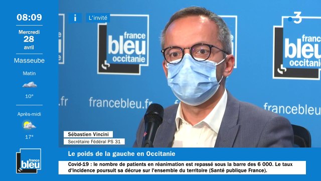 Sébastien Vincini, premier secrétaire du PS en Haute-Garonne