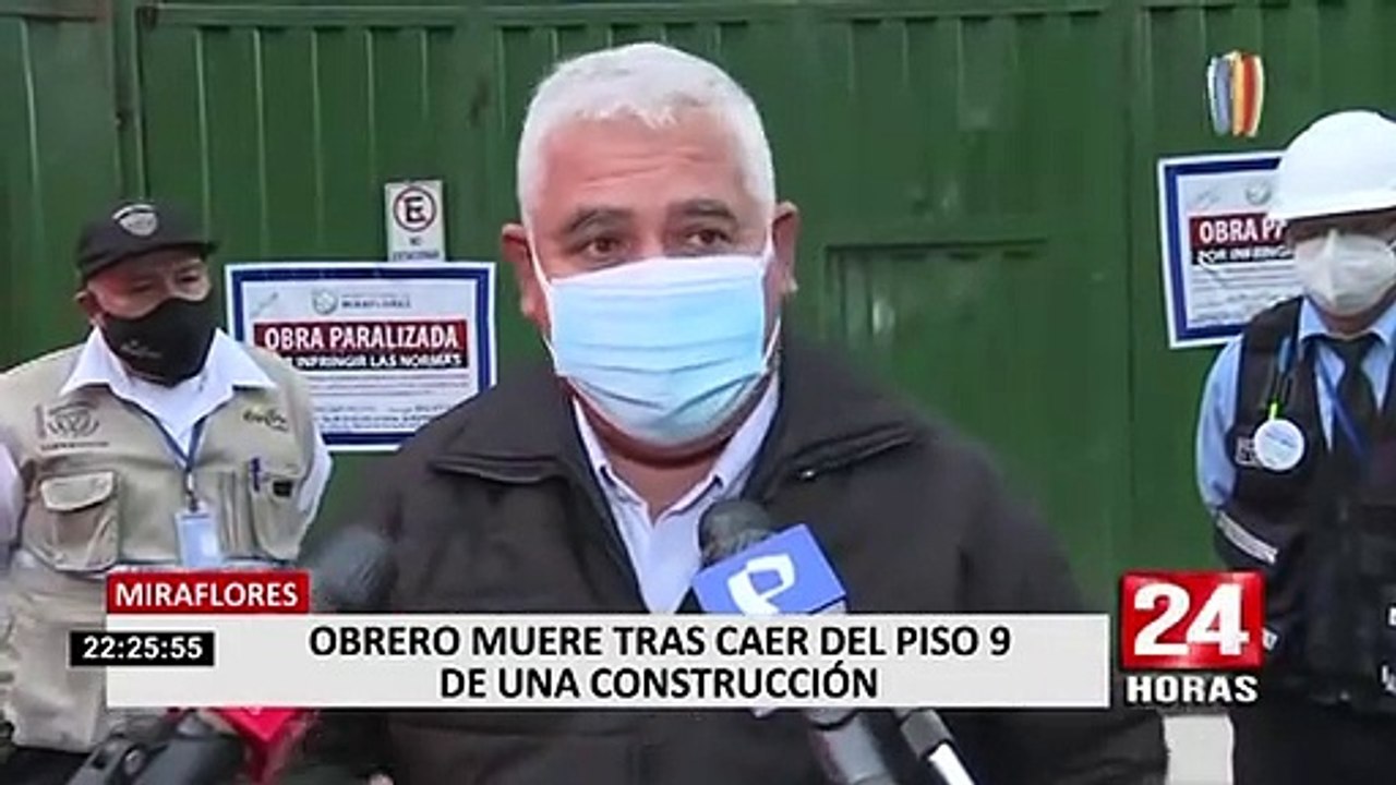 Miraflores: trabajador de 19 años muere tras caer del piso 9 de una edificación en construcción