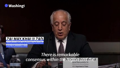 US special envoy to Afghanistan testifies before Senate as staff ordered to leave Kabul