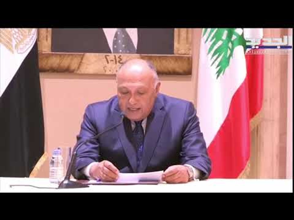 سامح شكري بعد لقائه سعد الحريري: مصر تدعم تشكيل حكومة مهمّة بعيدة عن التجاذبات السياسية