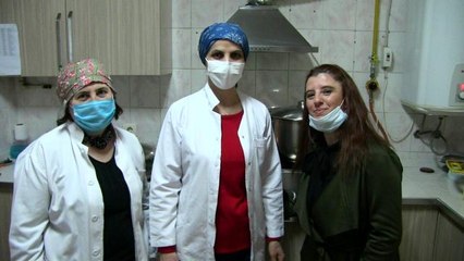 Artvin'de gönülleri ısıtan sıcak ikram