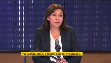 Vaccination contre le Covid-19 : "Il faut débrider la question de l'âge", dit Anne Hidalgo