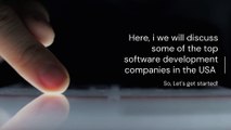 Best 10  Software  Development Companies in United States, 2021