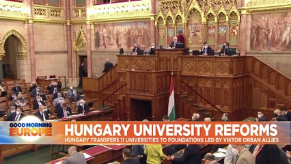 Hungary's parliament overhauls higher education amid outcry
