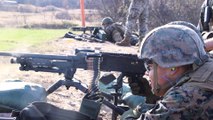 U.S. Marines • Live Fire the M240B Machine Gun • Fort Drum