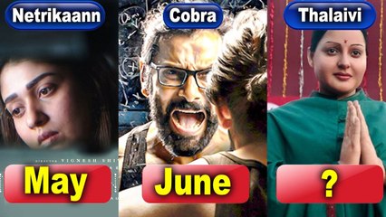 OTT release Movies? Netrikann, Cobra, Jagame Thanthiram lined Up | Amazon, Hotstar