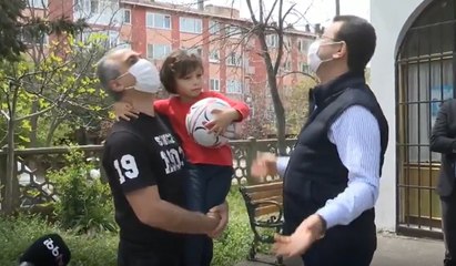 İmamoğlu ile küçük Bora arasında güldüren diyalog