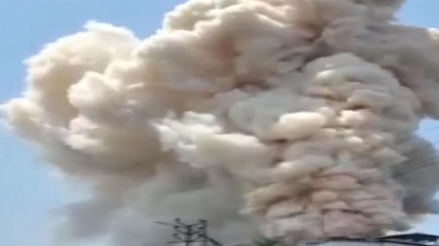 Maha: Massive fire breaks out at pharmaceuticals company