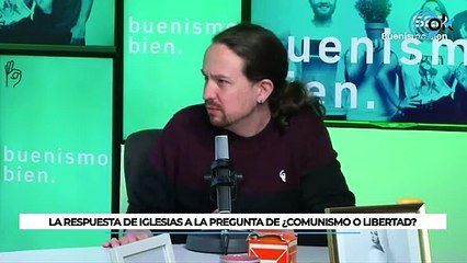 La respuesta de Iglesias a la pregunta de ¿comunismo o libertad?: "¡Comunismo, qué cojones!"