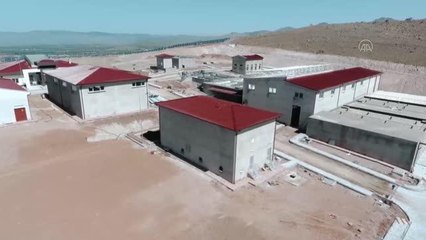 AFYONKARAHİSAR - Sandıklı'da bölgenin en büyük "Su Arıtma Tesisi" tamamlanmak üzere