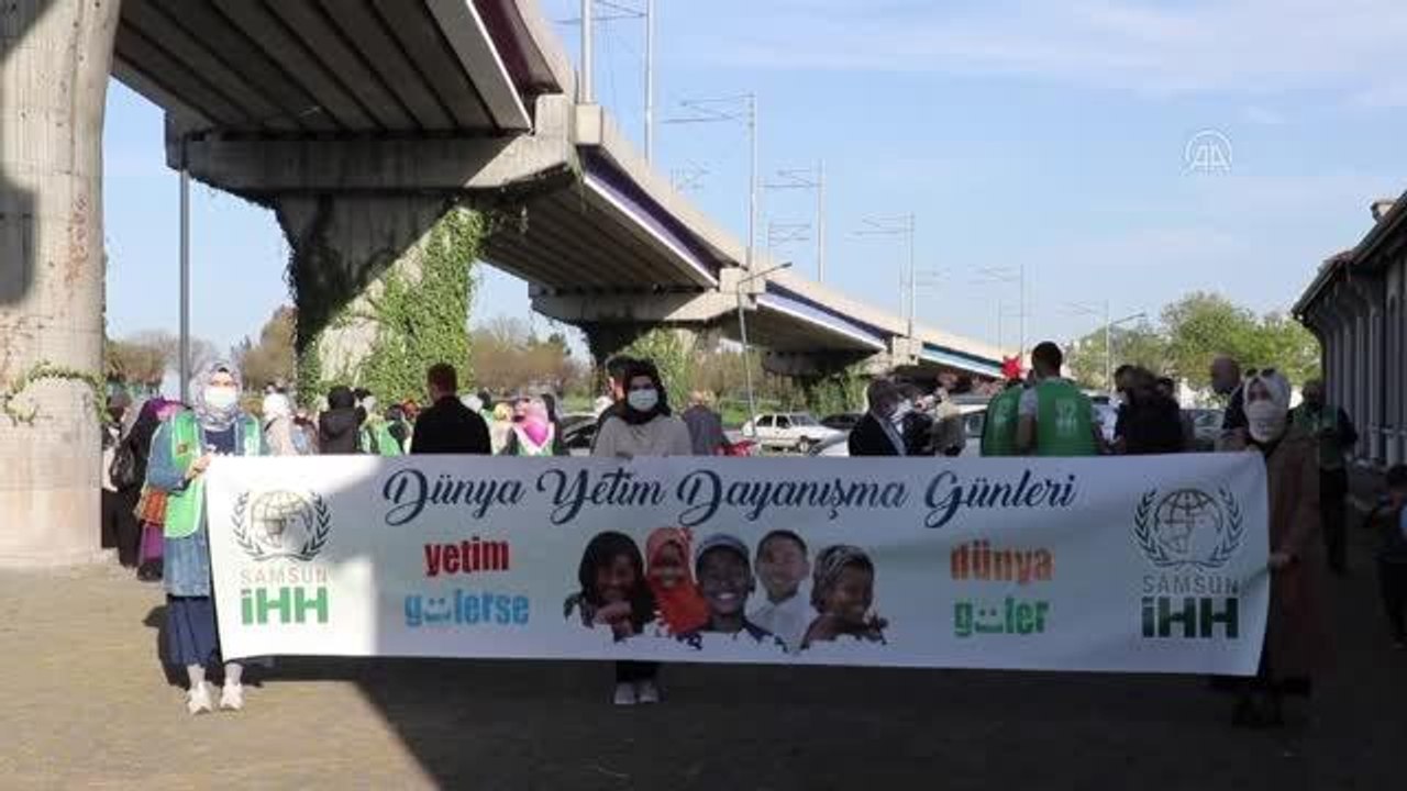 Samsun İHH İnsani Yardım Vakfınca 205 yetim çocuğa oyuncak hediye edildi