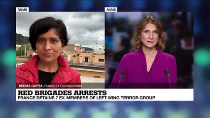 France detains ex-members of Red Brigades sought by Italy