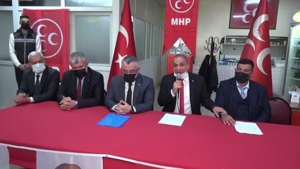 İYİ Parti'den istifa eden Alaşehir İlçe Başkanı ve 14 parti yöneticisi MHP'ye katıldı