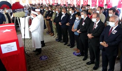 Pençe-Yıldırım şehidi Mustafa Çalım, son yolculuğuna uğurlandı