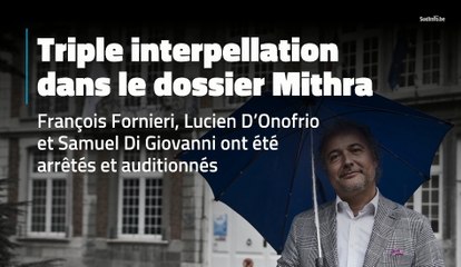 François Fornieri, Lucien D’Onofrio et Samuel Di Giovanni entendus par la police liégeoise dans le cadre du dossier Mithra