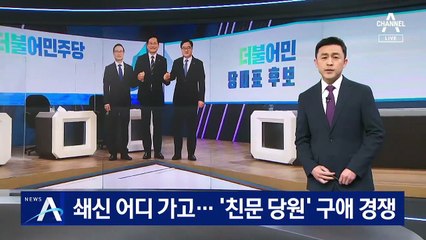 민주당, 쇄신 어디 가고…‘친문 당원’ 구애 경쟁