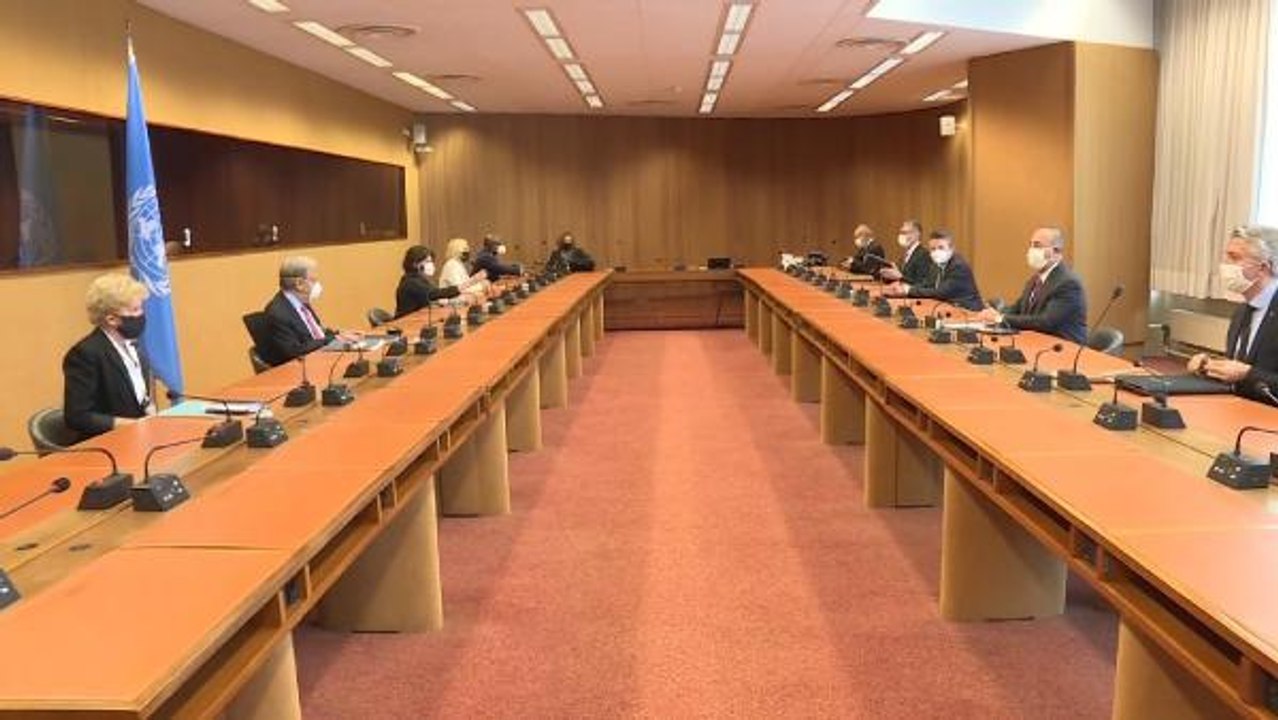 Son dakika haberleri | Cenevre'de Kıbrıs zirvesi: Bakan Çavuşoğlu, BM Genel Sekreteri Guterres ile görüştü