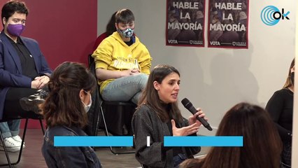 Montero ataca a Ayuso por que defienda salir de cañas: "No conoce a las mujeres"