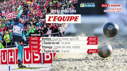 Biathlon - Replay : Sprint hommes de Nove Mesto - Avant-course